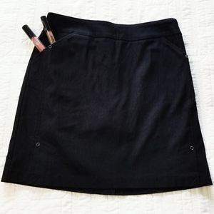 Tribal black skirt 4P built in shorts